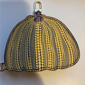 LV x YK pumpkin coin purse